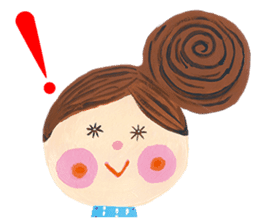 Bruno-Dolls Cackle Girl Sticker sticker #4472468