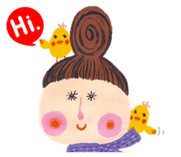 Bruno-Dolls Cackle Girl Sticker sticker #4472473