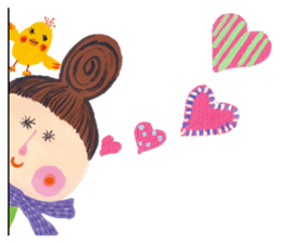 Bruno-Dolls Cackle Girl Sticker sticker #4472474