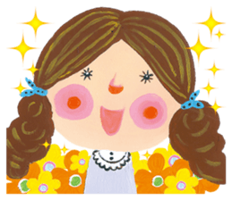 Bruno-Dolls Cackle Girl Sticker sticker #4472475