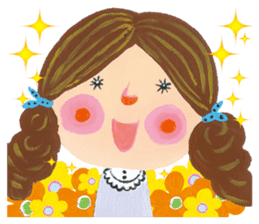 Bruno-Dolls Cackle Girl Sticker sticker #4472475