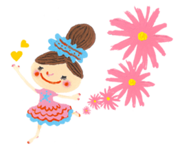 Bruno-Dolls Cackle Girl Sticker sticker #4472476