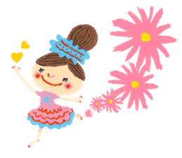 Bruno-Dolls Cackle Girl Sticker sticker #4472476