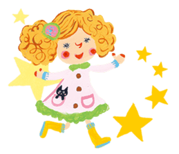Bruno-Dolls Cackle Girl Sticker sticker #4472478