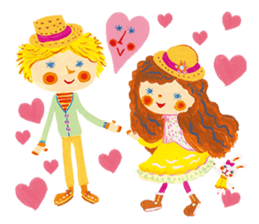 Bruno-Dolls Cackle Girl Sticker sticker #4472479