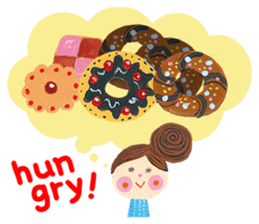 Bruno-Dolls Cackle Girl Sticker sticker #4472481