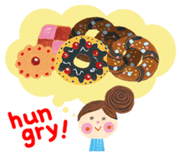 Bruno-Dolls Cackle Girl Sticker sticker #4472481