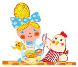 Bruno-Dolls Cackle Girl Sticker sticker #4472482