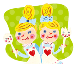 Bruno-Dolls Cackle Girl Sticker sticker #4472484