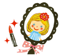 Bruno-Dolls Cackle Girl Sticker sticker #4472485