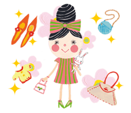 Bruno-Dolls Cackle Girl Sticker sticker #4472487