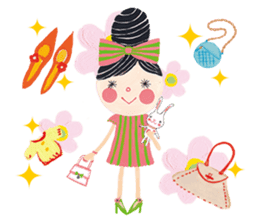 Bruno-Dolls Cackle Girl Sticker sticker #4472487