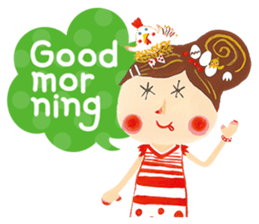 Bruno-Dolls Cackle Girl Sticker sticker #4472492