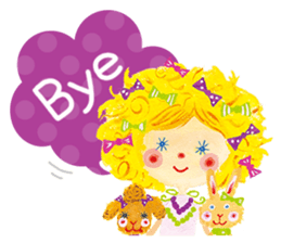 Bruno-Dolls Cackle Girl Sticker sticker #4472494