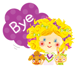 Bruno-Dolls Cackle Girl Sticker sticker #4472494