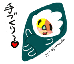 friends with sushi9 sticker #4472696