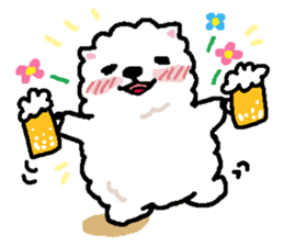Fuwa-Fuwa Pomeranian sticker #4472789