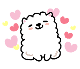 Fuwa-Fuwa Pomeranian sticker #4472801
