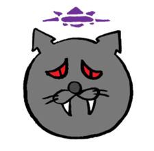 Cat big face! Part2 sticker #4473014
