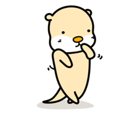 Otter of Hachihei sticker #4473019
