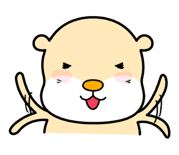 Otter of Hachihei sticker #4473022