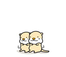 Otter of Hachihei sticker #4473026