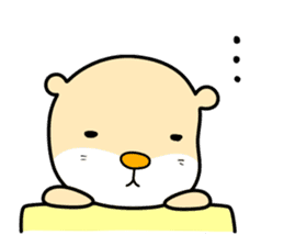 Otter of Hachihei sticker #4473028