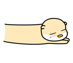 Otter of Hachihei sticker #4473031
