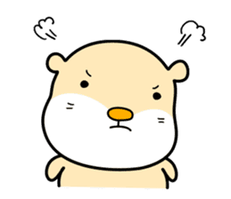 Otter of Hachihei sticker #4473035