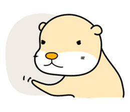 Otter of Hachihei sticker #4473043