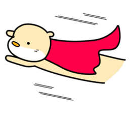 Otter of Hachihei sticker #4473044
