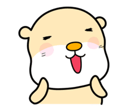 Otter of Hachihei sticker #4473046