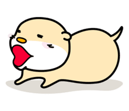 Otter of Hachihei sticker #4473051