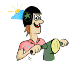 Korp stickers, funny and cool situations sticker #4473752