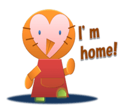 Owl"Fukumi-chan" sticker #4473980