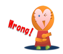 Owl"Fukumi-chan" sticker #4473984