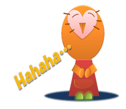 Owl"Fukumi-chan" sticker #4473988