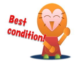 Owl"Fukumi-chan" sticker #4473989