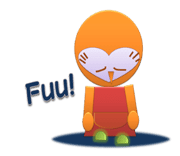 Owl"Fukumi-chan" sticker #4473996