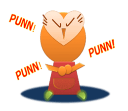 Owl"Fukumi-chan" sticker #4473998