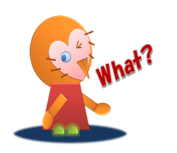 Owl"Fukumi-chan" sticker #4474001