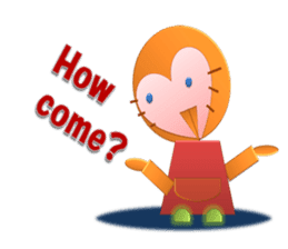 Owl"Fukumi-chan" sticker #4474002