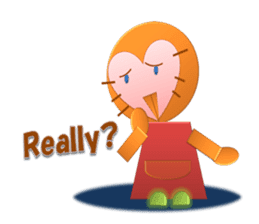 Owl"Fukumi-chan" sticker #4474003