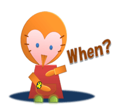 Owl"Fukumi-chan" sticker #4474004