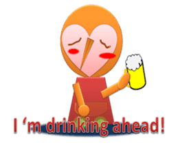 Owl"Fukumi-chan" sticker #4474010