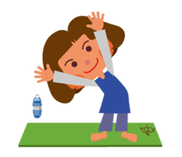 HARMONY YOGA WORLD.1 sticker #4474756