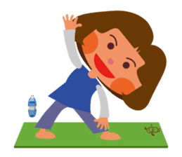 HARMONY YOGA WORLD.1 sticker #4474757