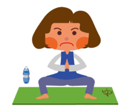 HARMONY YOGA WORLD.1 sticker #4474758