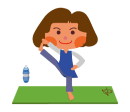 HARMONY YOGA WORLD.1 sticker #4474761