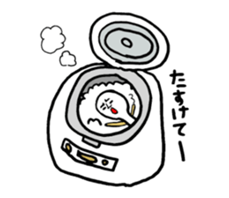 Let's make the cuisine sticker #4474947